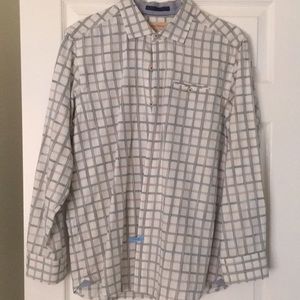 Final sale Tommy Bahama size L silk/ cotton shirt